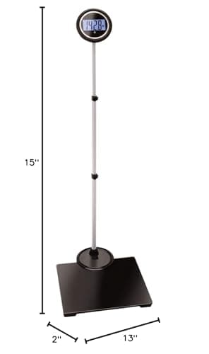 Jobar International Digital Bathroom Scale - Up to 550 lbs Capacity