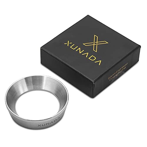 XUNADA Precision 58mm Espresso Dosing Funnel, Stainless Steel, Compatible with All Portafilters