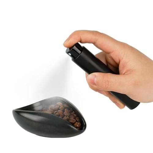 Ceramic Coffee Dosing Cup & Tea Tray, White | Single Dose Measuring Container