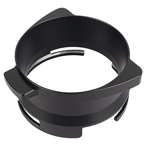 Espresso Dosing Funnel, Aluminum Metal Barista Coffee Dosing Funnel for 54mm Breville Portafilter in Black