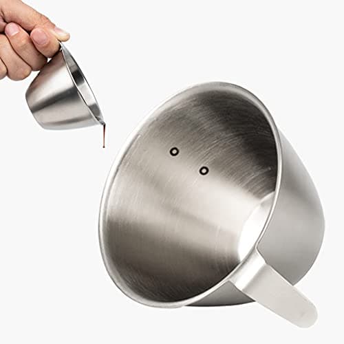 Espresso Shot Cups, Stainless Steel Measuring Shot Cup for Barista, Cafe, Home