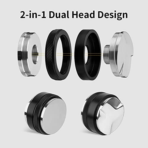 Coffee Distributor and Hand Tamper for 53mm Portafilter