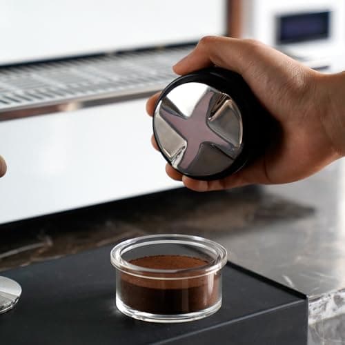 Adjustable 58mm Coffee Distributor and Tamper for Espresso