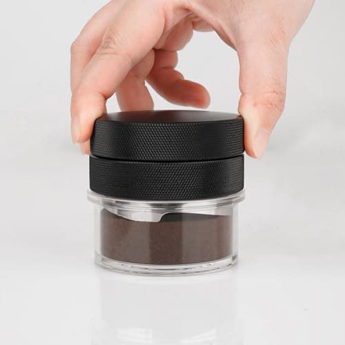 Adjustable 58mm Coffee Distributor and Tamper for Espresso