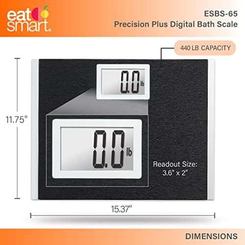 Precision Plus Body Weight Scale with Wide Platform