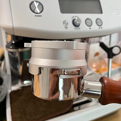 54mm Hands-Free Dosing Funnel for Breville Espresso Machines (Silver)