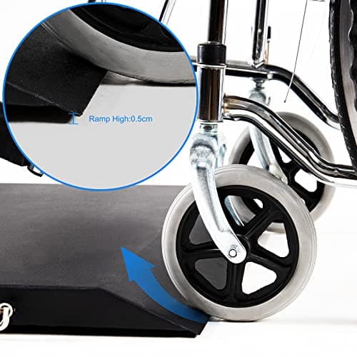 Wheelchair Scale for Home Use with Digital Medical Scale and Dual Ramp