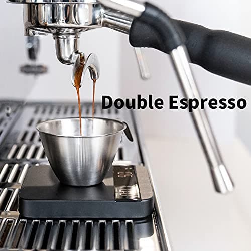Espresso Shot Cups, Stainless Steel Measuring Shot Cup for Barista, Cafe, Home