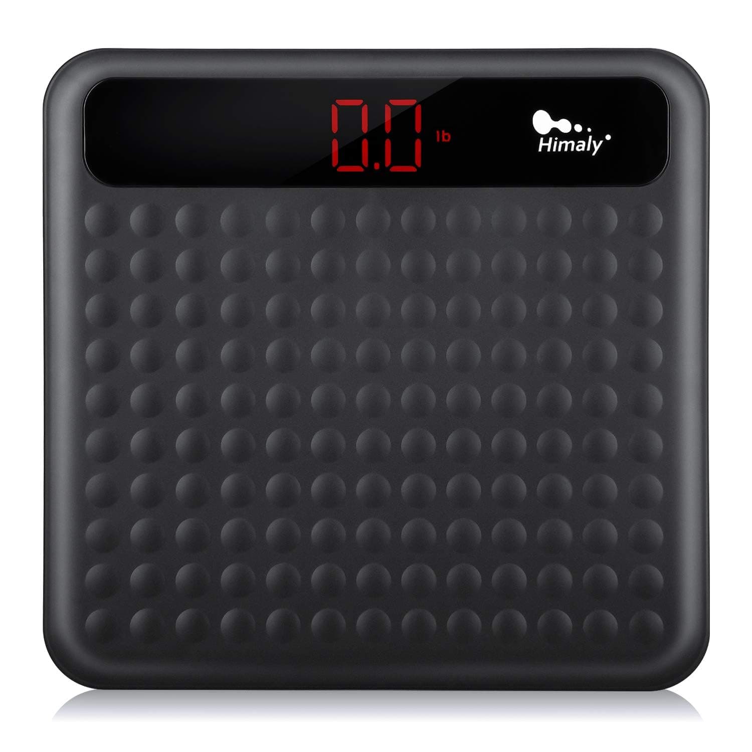 Himaly Digital Body Weight Scale with Step-On Tech and Large Silicone Platform, 400lbs Capacity