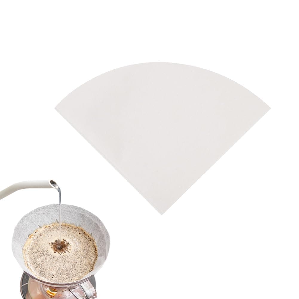 Reusable Non-Woven V60 Pour Over Coffee Filters - 100-Pack